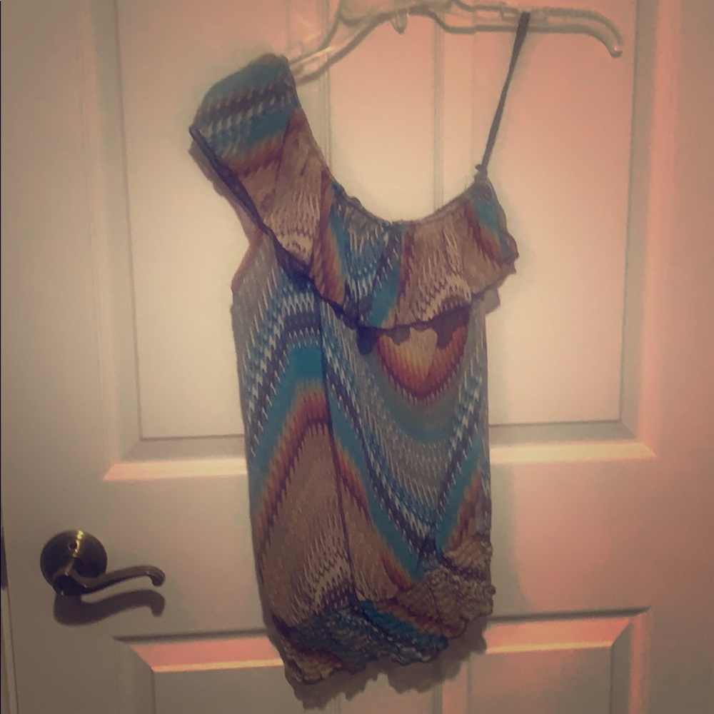 Cute one shoulder top